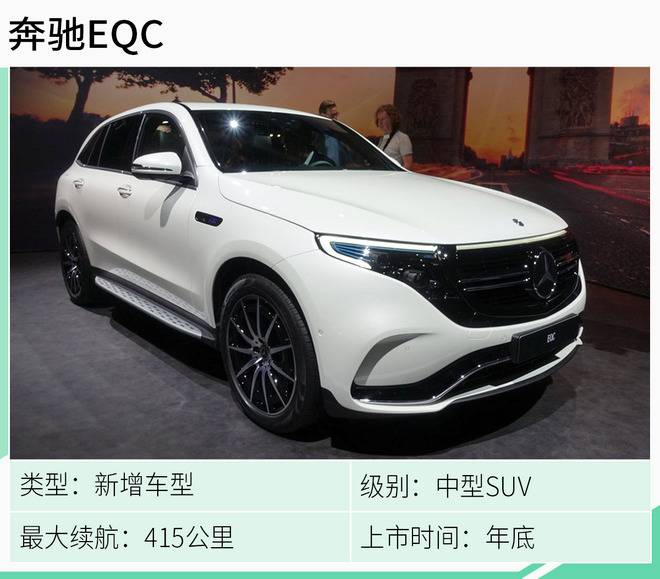 奔驰EQC领衔 下半年新能源上市新车抢先看!