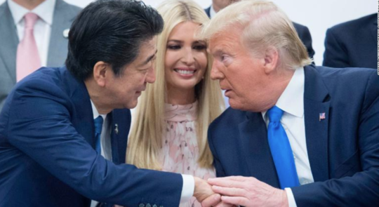 6月28日至29日,g20峰会在日本大阪举行,美国总统特朗普的女儿,白宫