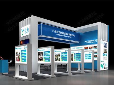 不要小瞧简约型，有创意的展台设计才能吸引更多目光