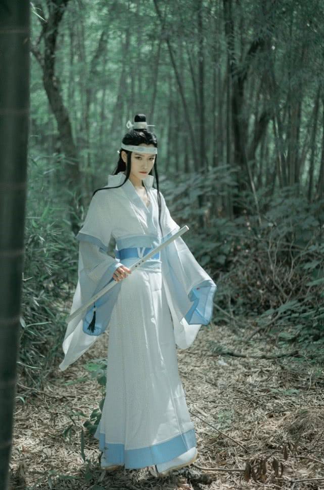 愛用 魔道祖師 藍曦臣少年 藍渙 コスプレ衣装 Mサイズ 新品未開封