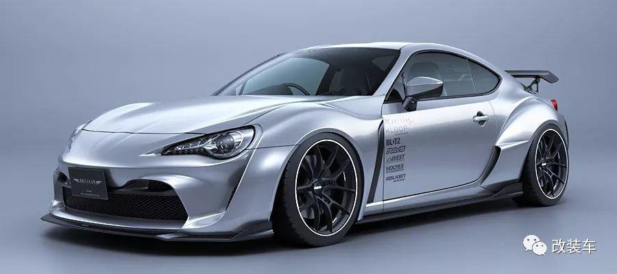 丰田86Artisan Spirits宽体套件,改完后凶过新Supra!