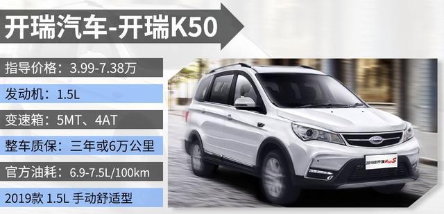 同卖5万左右的轿车、SUV、MPV 保养成本有多大区别?