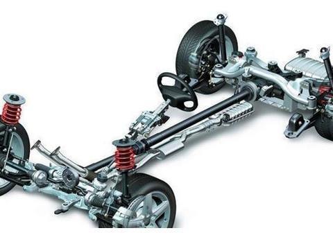 汽车底盘构造实车图解，汽车底盘构造高清图解