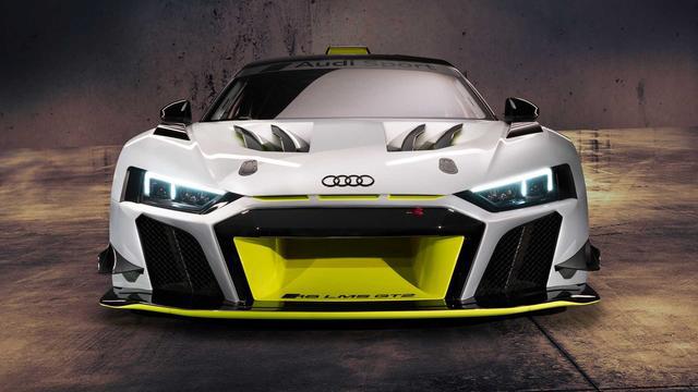 2020款奥迪R8 LMS GT2赛车开始接受预定，5.2升630匹马力，霸气