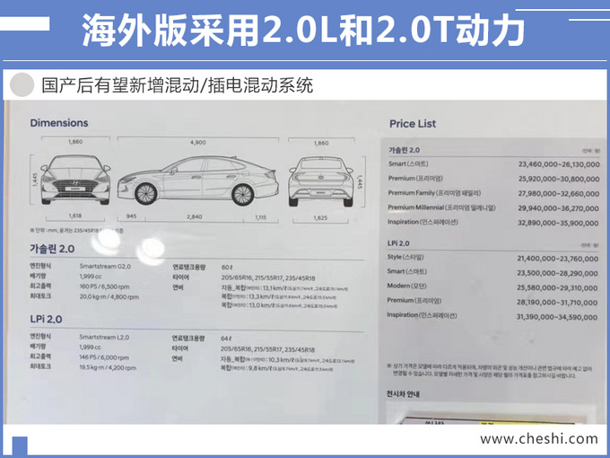 现代全新索纳塔实车到店！步入颜值巅峰，快忘了雅阁、CC吧