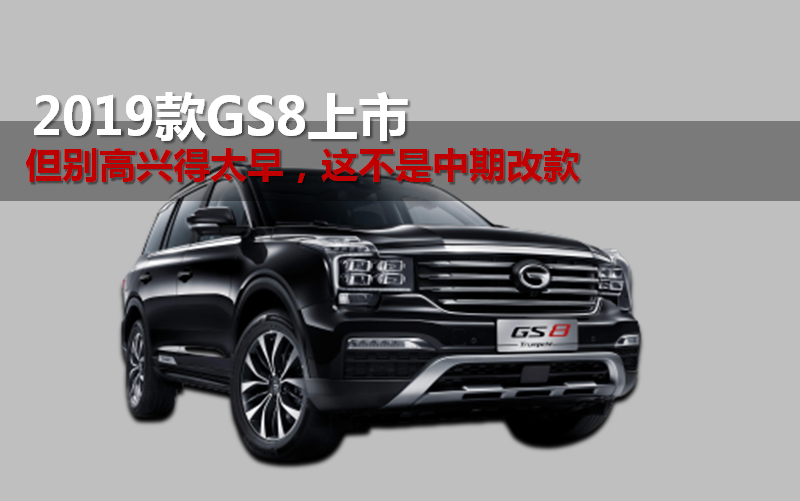 解读2019款GS8:更换252匹马力发动机且符合国六排放标准
