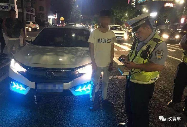 因改装车飙车而导致重大事故,中山交警开启改装车"剿灭行动"!