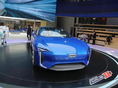 观致汽车MILE Ⅱ电动猎装概念车，上海车展首发亮相实拍！