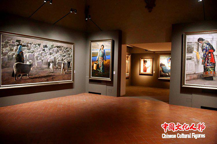 《大美至纯——韩玉臣西藏题材油画展》在意大利美第奇宫举办
