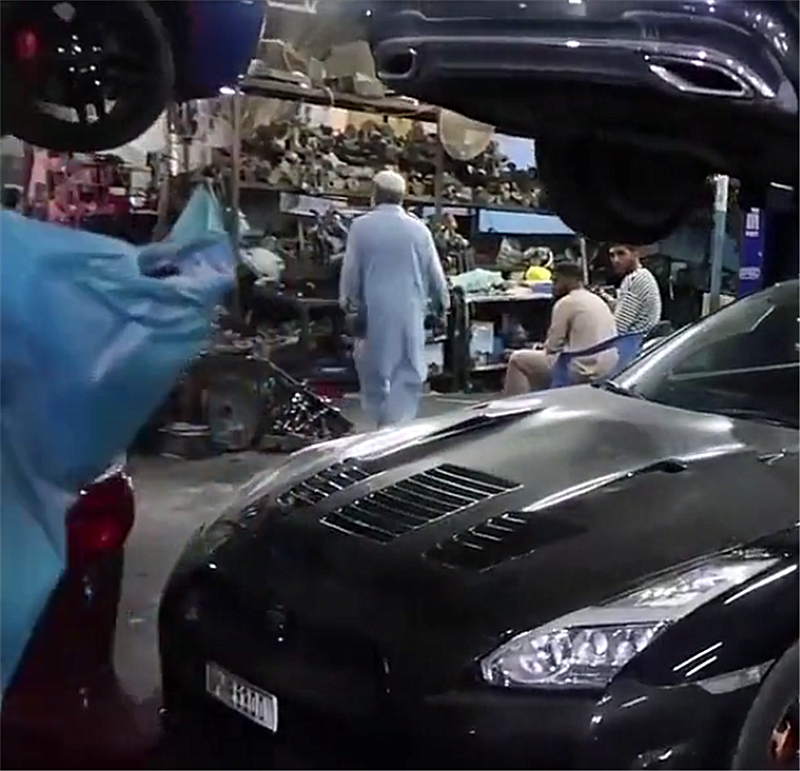 最“便宜”的GTR事故车现迪拜，2.7秒破百，起拍价为5万