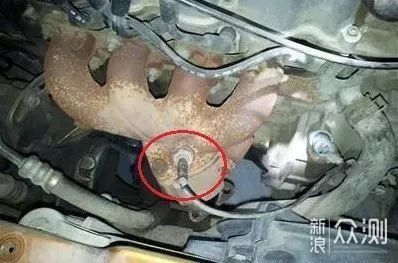 后氧传感器常见安装位置1