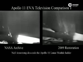 阿姆斯特朗到达月球表面