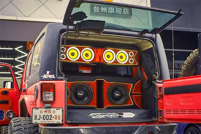 台州慧声汽车音响改装,Jeep牧马人改装黄金声学-极佳的品牌选择