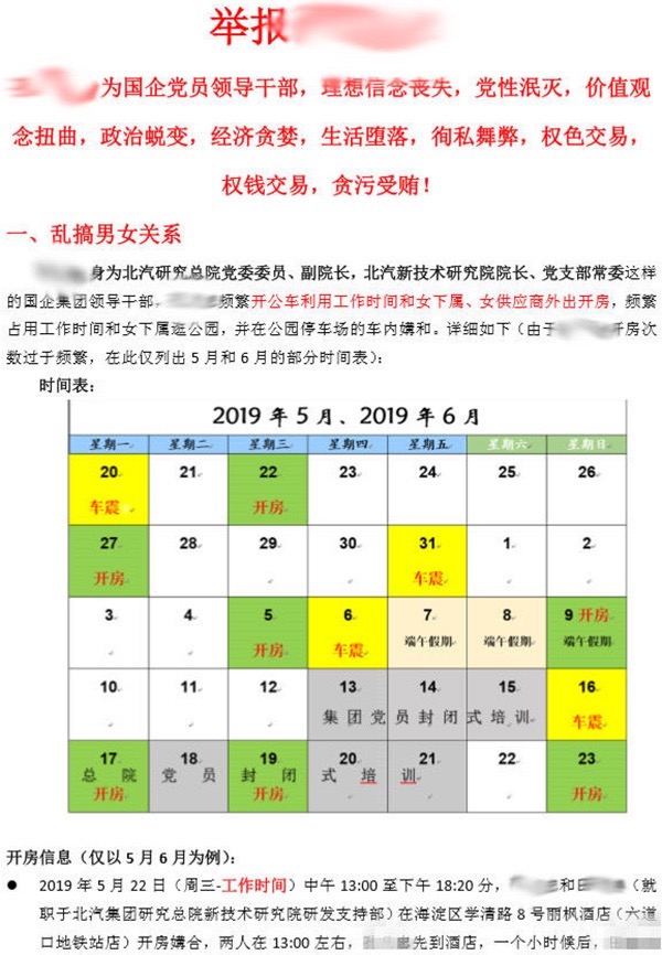 被举报“权色交易”的北汽研究院高管身后：落寞的北汽自主