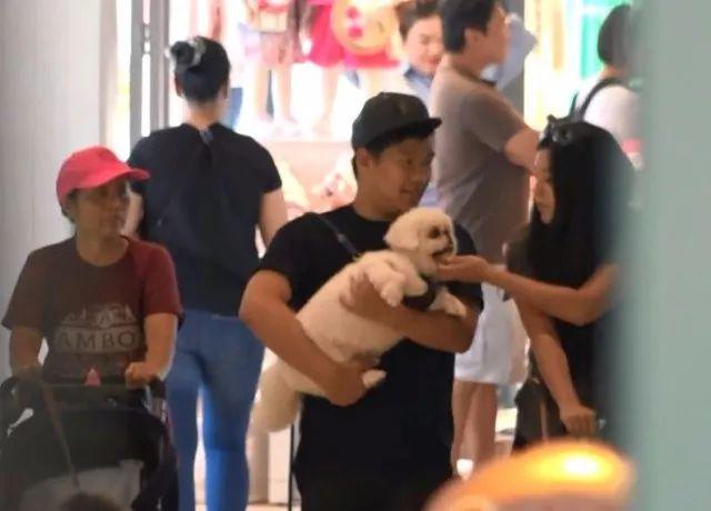 懒理旧爱庄家彬结婚，傅明宪与新男友亲密遛狗，这次又是姐弟恋