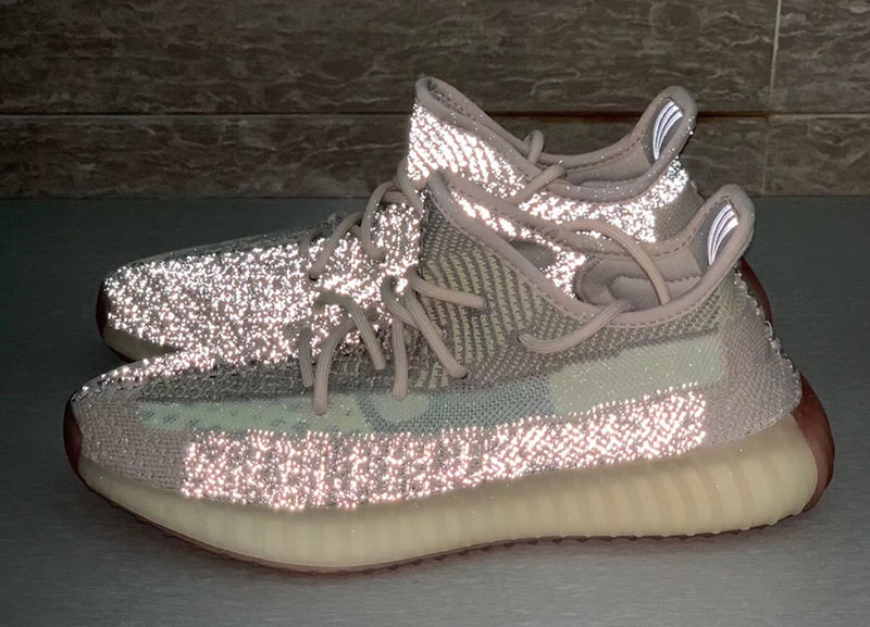 yeezy citrin reflective