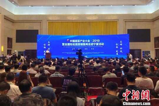 2019年中国蔬菜产业大会现场。 李佩珊 摄