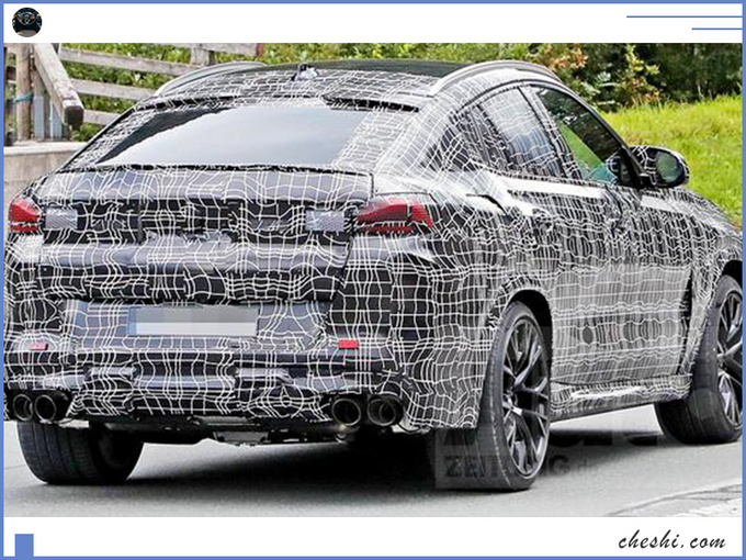 GLS63的对手来了,2020款宝马X6M谍照,多个M比X6贵100万