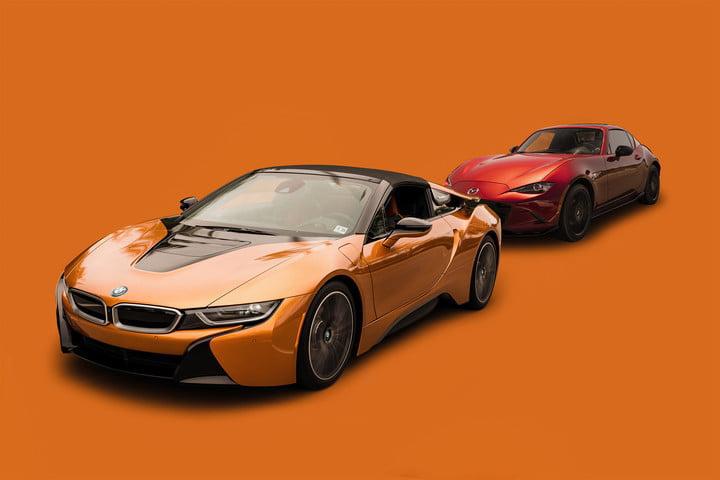 比不过同级跑车的宝马I8 Roadster，能否凭借靓丽外形赢得喜欢