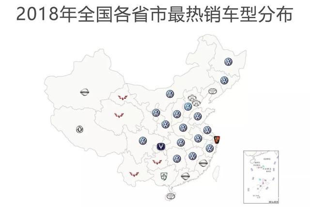 北方车主爱买什么车,大众、奥迪和一汽?