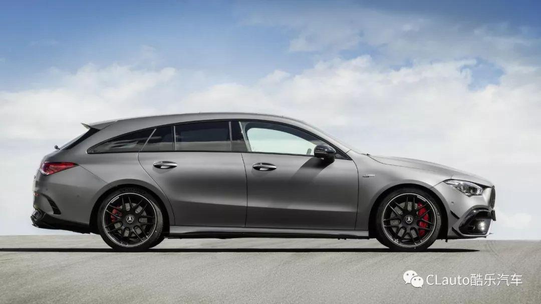 AMG CLA45 S猎装版,2.0T 416匹,4.1秒破百,四驱漂移模式