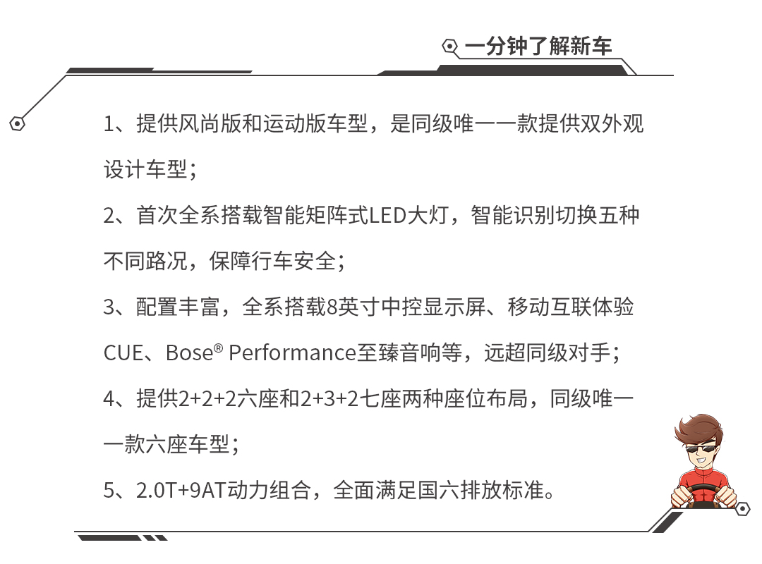 5米长的SUV只放6个座，超帅9AT新车正式上市，霸气又豪华