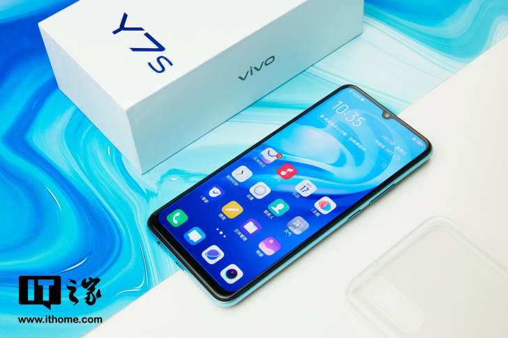 vivo y7s手机参数,vivoy7s手机参数 vivo y7s海风青/波漾蓝上手图赏:千元机颜值新风