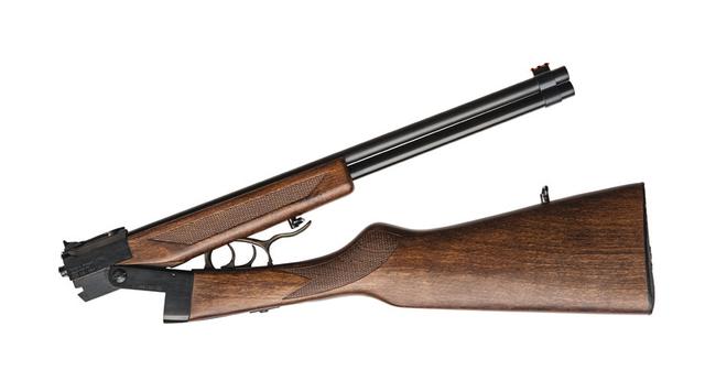 齐亚帕双獾立式双管野外生存步枪