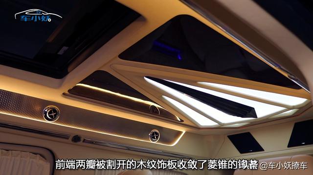 土豪眼中的移动行宫!19款爆改奔驰新V级房车,内饰碾压埃尔法