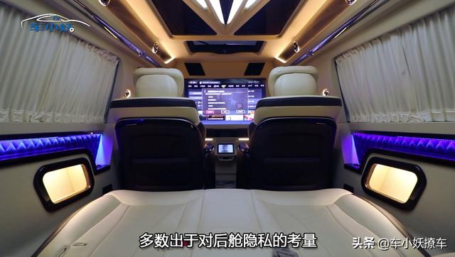 土豪眼中的移动行宫!19款爆改奔驰新V级房车,内饰碾压埃尔法