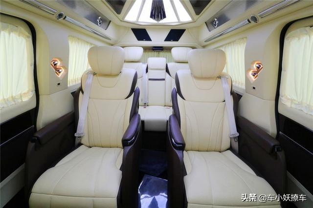 土豪眼中的移动行宫!19款爆改奔驰新V级房车,内饰碾压埃尔法
