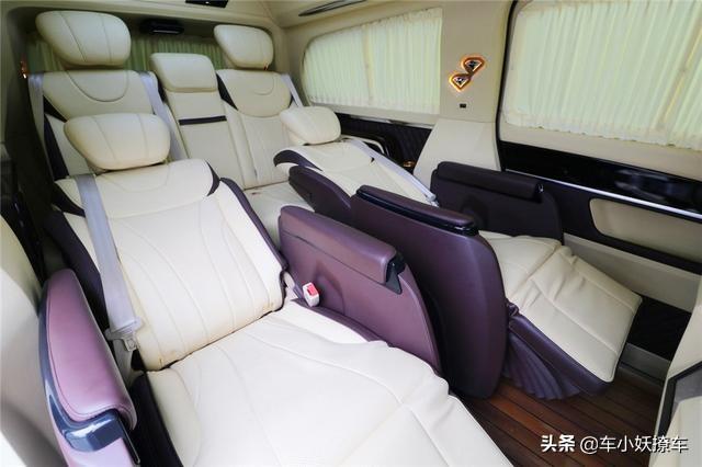 土豪眼中的移动行宫!19款爆改奔驰新V级房车,内饰碾压埃尔法