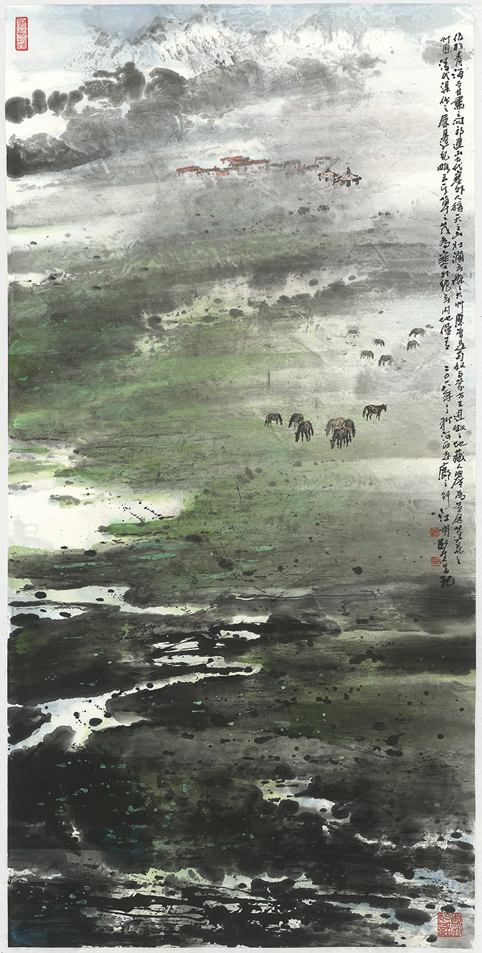 台湾著名画家江明贤墨彩巡回展将于8月1日在中国美术馆开幕