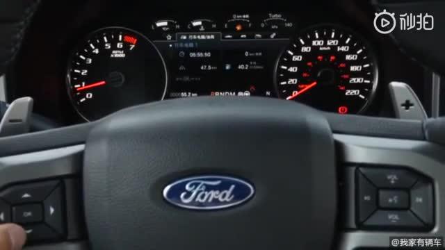 福特F-150 19款35T极地蓝光限量版，这车太酷了！！