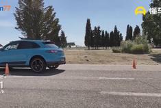 汽车视频：全新Macan的麋鹿测试。