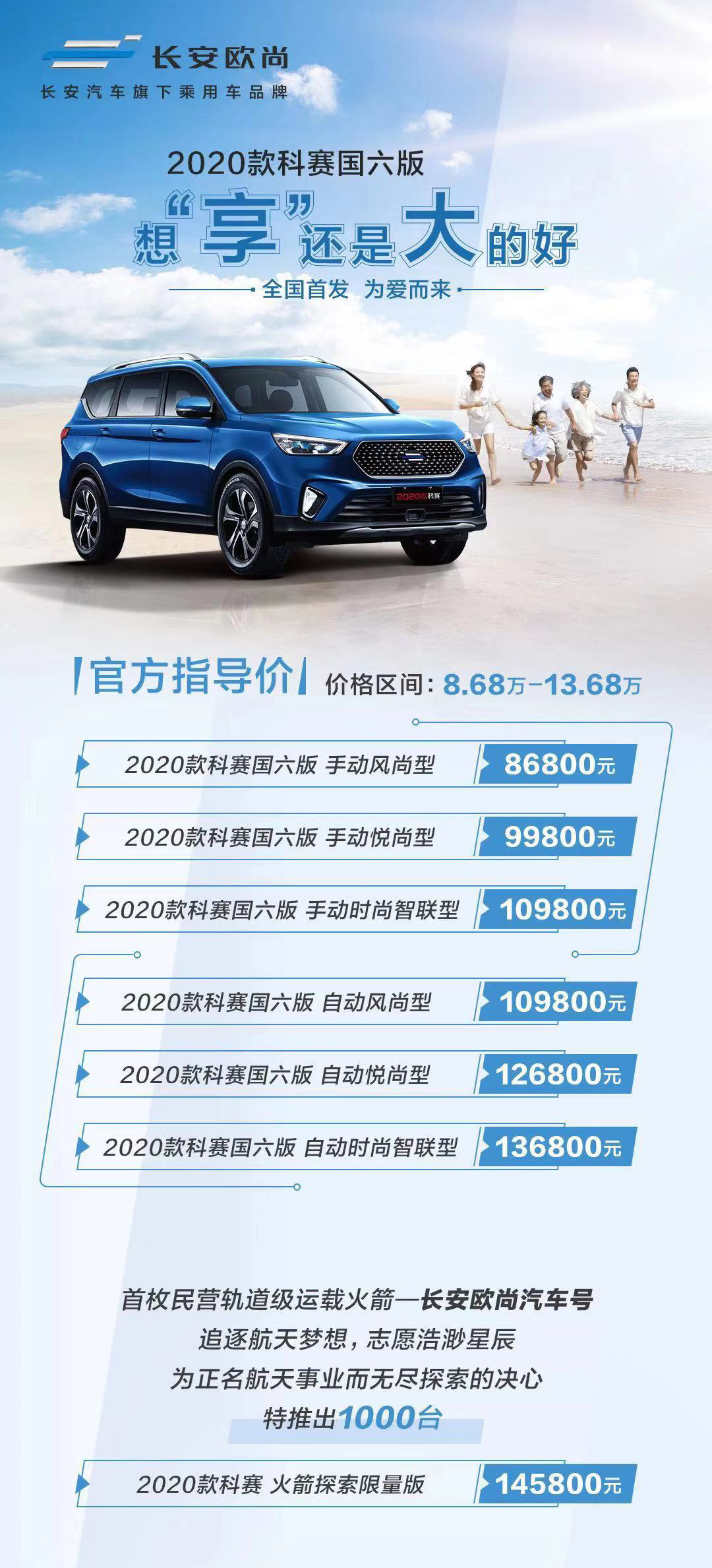 【新闻】上天了!8.68万起,7座1.5T大尺寸SUV国六版正式上市