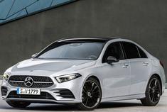 奔驰全新A级标轴版曝光！比宝马1系还帅，预计次年一季度上市