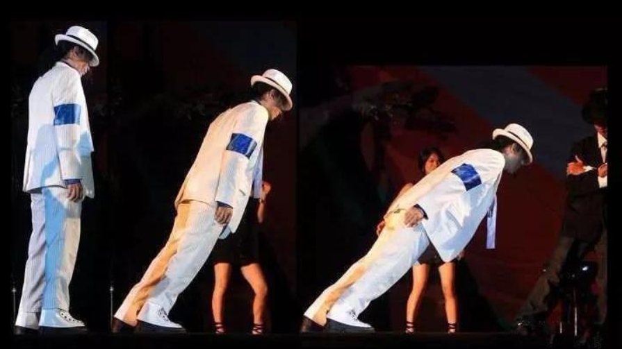 揭秘？杰克逊45度倾斜？难度超大，从未表演失误过