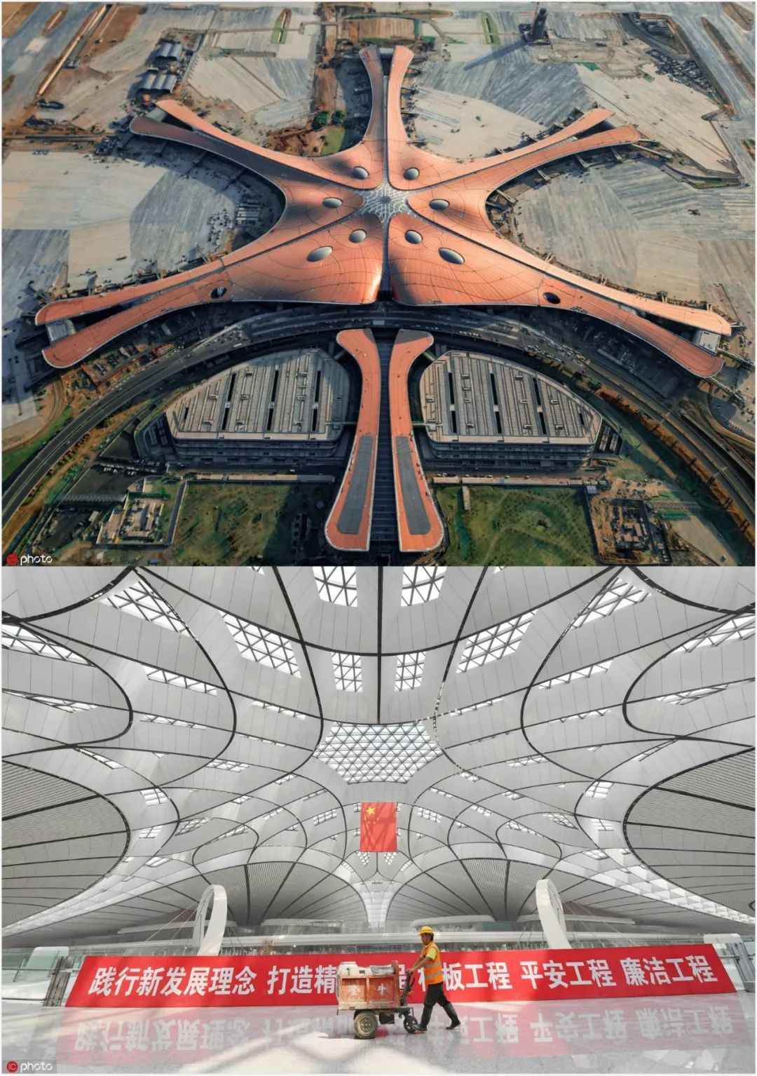 ▲即將投入運營的北京大興國際機場,圖片來源:東方IC。