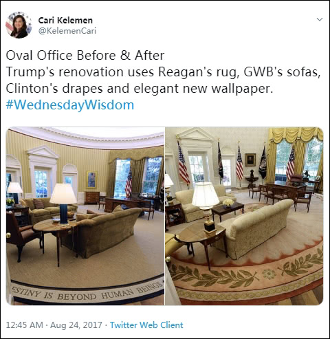 特朗普吐槽:白宫空调忽冷忽热,都怪奥巴马搞的