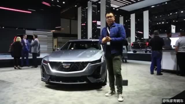豪华动感，纽约车展体验凯迪拉克CT5，外观太大气了！
