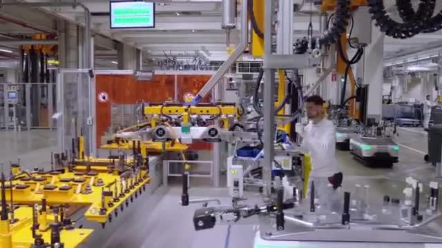 奥迪e-tron SUV生产线-德国汽车厂