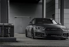 奥迪RS4：实车真的太漂亮了！