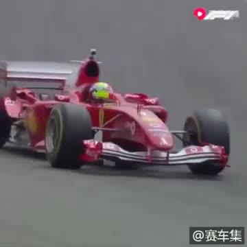 传承！舒马赫之子驾驶经典冠军战车法拉利F2004。
