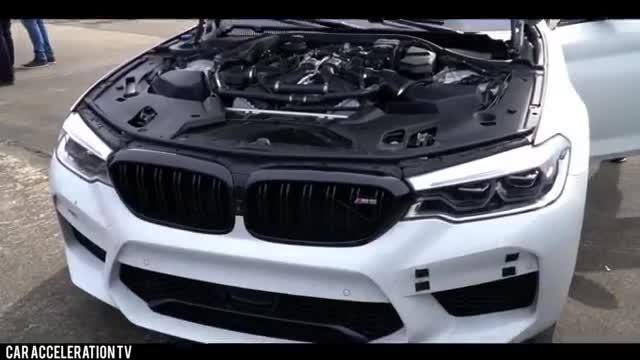 装配Remus排气的BMW M5 Competition直线咆哮
