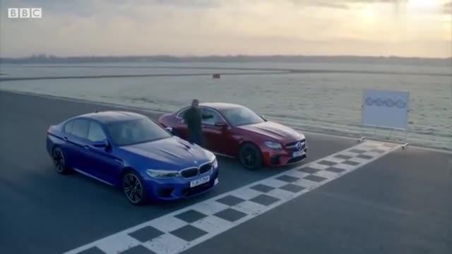 宝马M5 VS 奔驰AMG E63 S 性能对比！