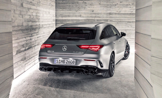 奔驰新款猎装车来了!AMG CLA 45 S Shooting Brake