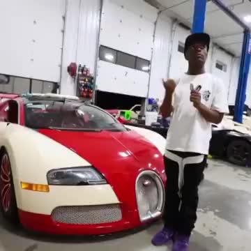 Lil Uzi Vert 25岁生日，花了1100多万元给自己买了一部布加迪