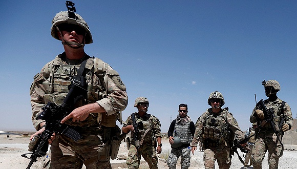 美军在阿富汗执行任务资料图。图片来源：视觉中国