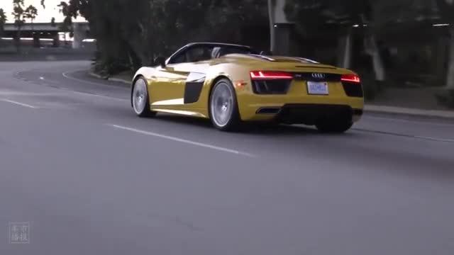 汽车视频：2018款 奥迪 R8 V10 敞篷版
